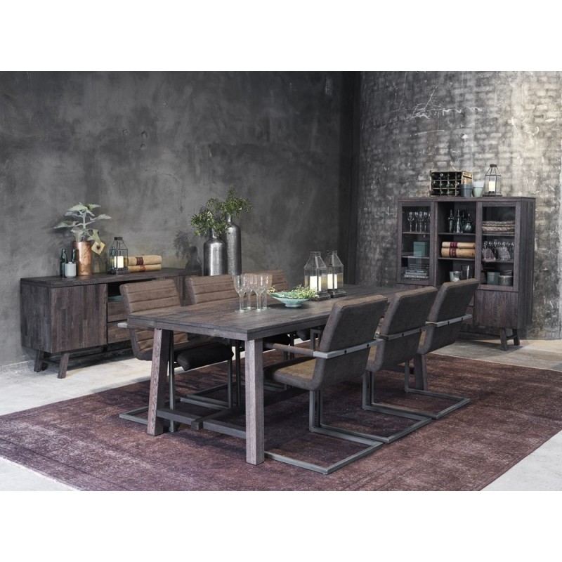 RO Brookl Sideboard Dark Brown